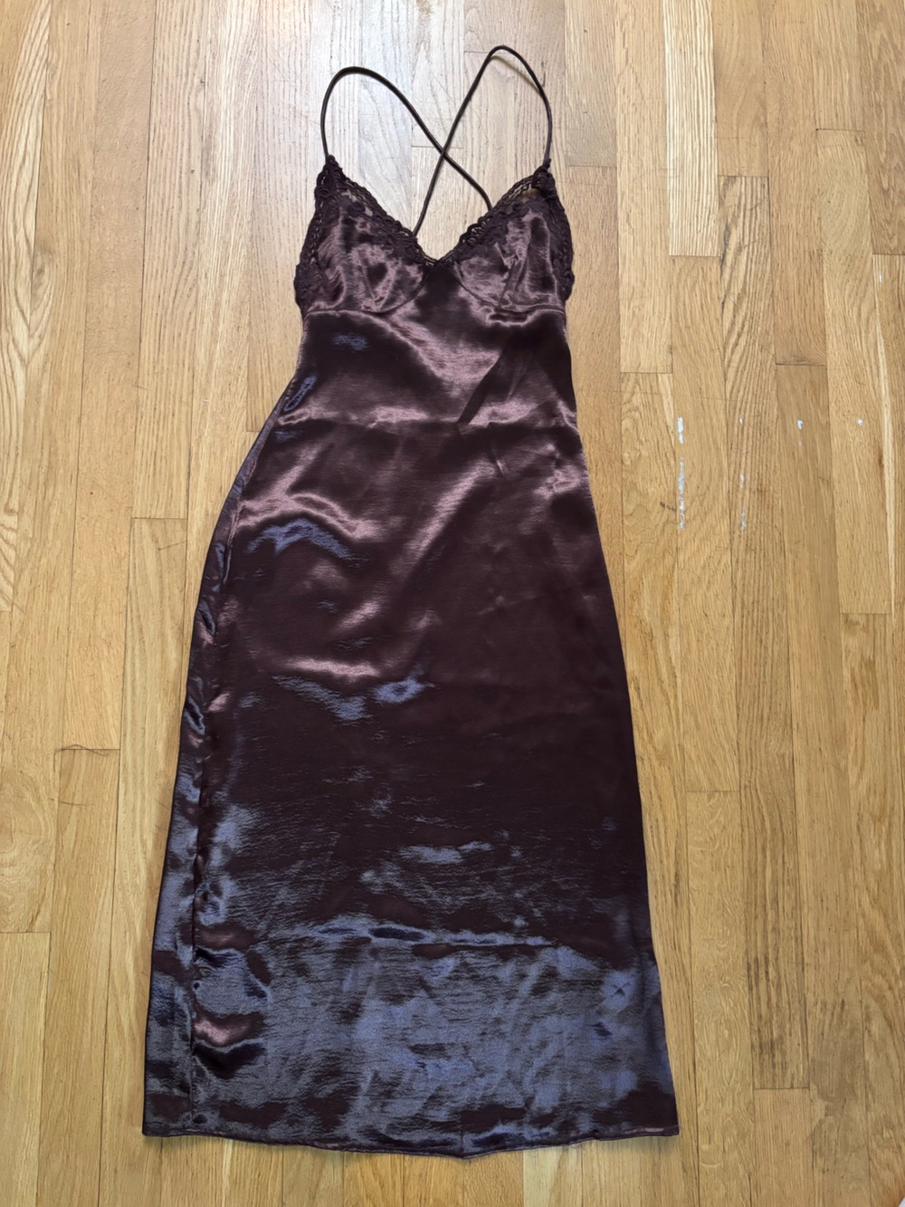 Urban Outfitters Satin Lace Dress